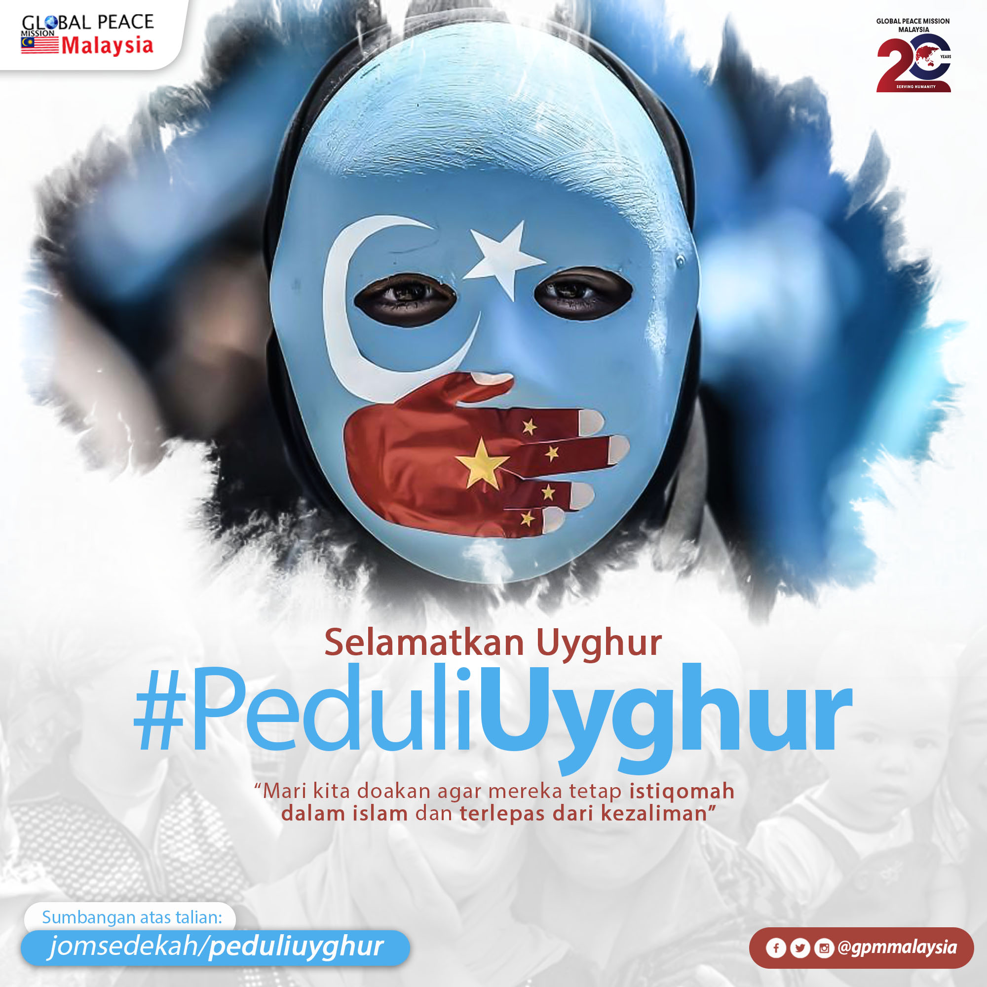 Tabung Peduli Uyghur Jom Sedekah Global Peace Malaysia